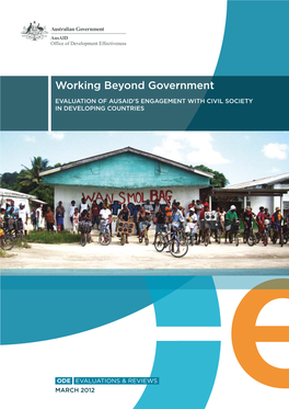 Working Beyond Government: Evaluation of Ausaid's