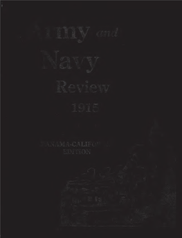 Army and Navy Review 1915 Panama-California Edition