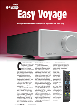 HI-FI WORLD Easy Voyage