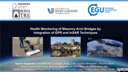 GPR and Insar Techniques