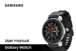 Samsung Galaxy Watch User Manual
