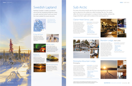 Sub Arctic Swedish Lapland