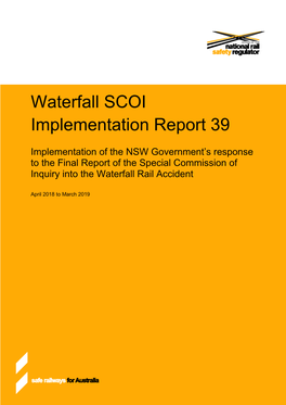Waterfall SCOI Implementation Report 39
