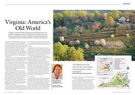 Virginia: America's Old World Jason Tesauro