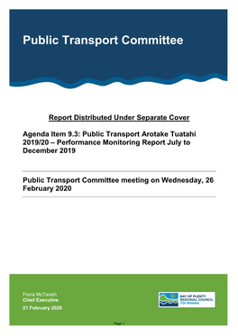 Public Transport Committee