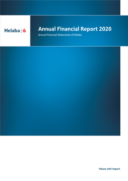 Annual Financial Report 2020 Annual Financial Statements of Helaba