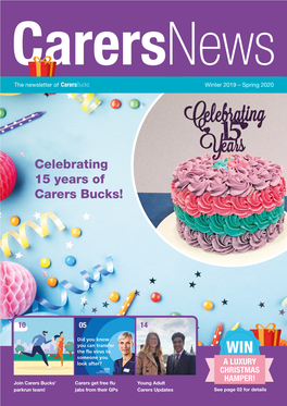 Celebrating 15 Years of Carers Bucks!