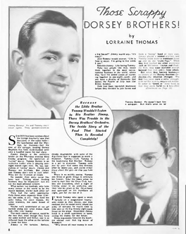 Dorsey Brothers!