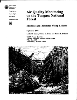 Air Quality Monitoring Alaska Region