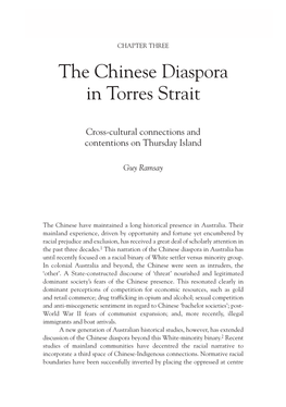 The Chinese Diaspora in Torres Strait