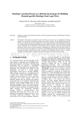 Ontology Learning Process As a Bottom-Up Strategy for Building Domain-Specific Ontology from Legal Texts