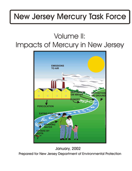 New Jersey Mercury Task Force Report Volume II Exposure and Impacts