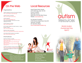 Autism Resources
