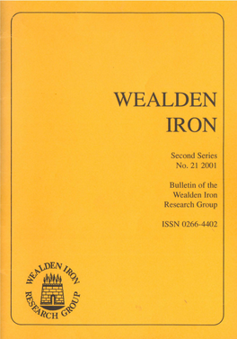 Wealden Iron, 2Nd Series, 21