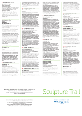 Sculpture Trail Leaflet