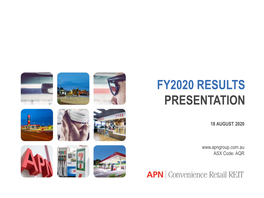 Fy2020 Results Presentation