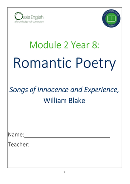 Year 8 Spring Term English School Booklet