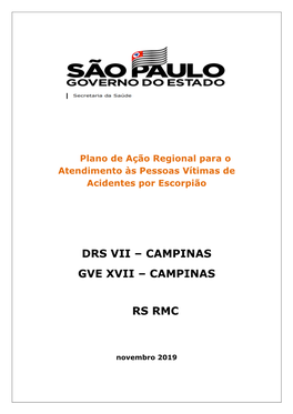 Drs Vii – Campinas Gve Xvii – Campinas Rs