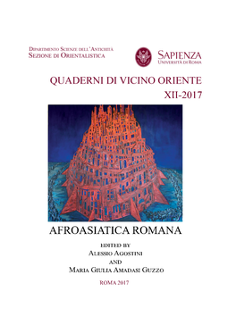 Xii Afroasiatica Romana