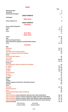 Download Wine List