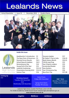 Lealands Newsnews
