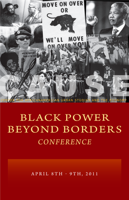 Black Power Beyond Borders Conference
