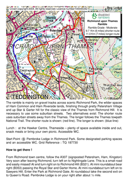 Richmond Upon Thames Ramble.P65