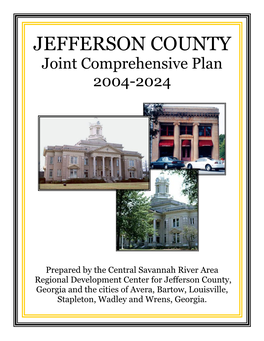 JEFFERSON COUNTY Joint Comprehensive Plan 2004-2024