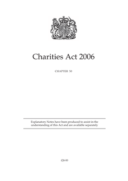 Charities Act 2006
