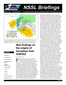 NSSL Briefings NSSL Briefings