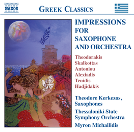 Greek Classics Impressions for Saxophone And