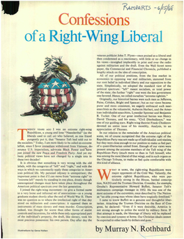 Confessions of a Right-Wing Liberal