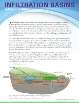 INFILTRATION BASINS Guidelines for Maintenance