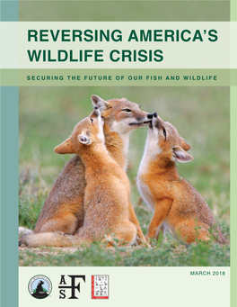 Reversing America's Wildlife Crisis