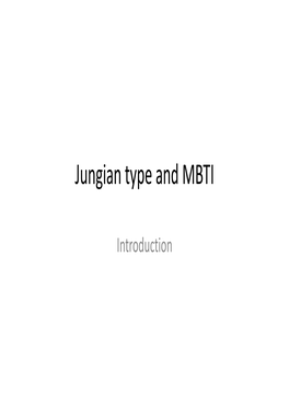 Jungian-Types-And-MBTI.Pdf