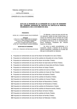 Tribunal Superior De Justicia De Castilla-La Mancha