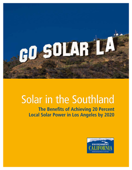 Solar in the Southland