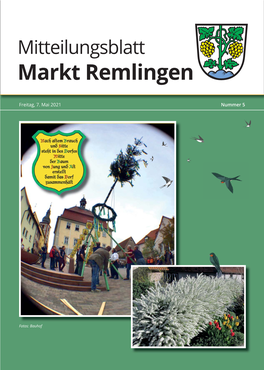 Remlinger Mitteilungsblatt