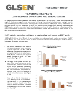 Research Brief Teaching Respect