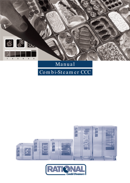 Manual Combi-Steamer CCC Your Customer Service