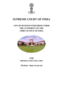 Supreme Court of India