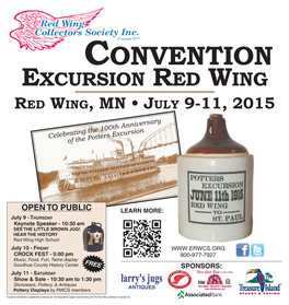 Excursion Red Wing Red Wing, MN • July 9-11, 2015