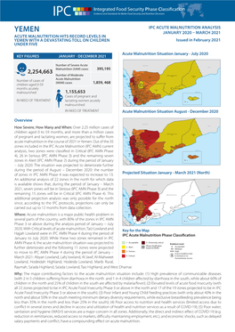 DOWNLOAD IPC Yemen Acute Malnutrition 2020Jan2021mar
