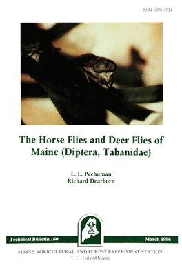 The Horse Flies and Deer Flies of Maine (Diptera, Tabanidae)