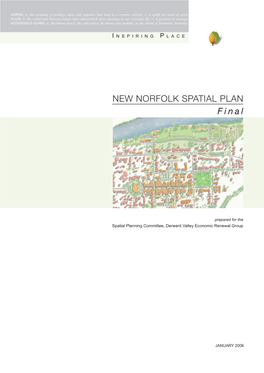 New Norfolk Spatial Plan 2006