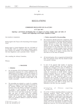 Commission Regulation (EU)