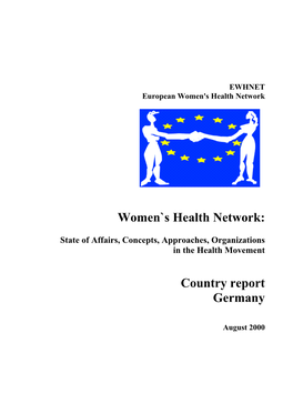 Women`S Health Network: Country Report Germany