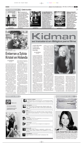 Entierran a Sylvia Kristel En Holanda