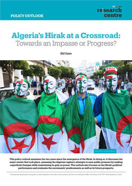 Algeria's Hirak at a Crossroad
