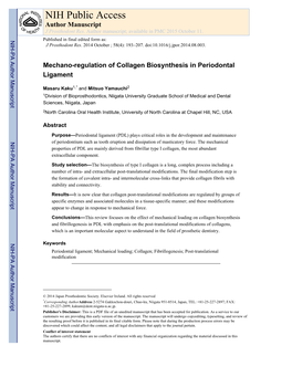 NIH Public Access Author Manuscript J Prosthodont Res